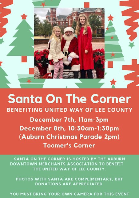 Santa On The Corner Flyer Santa On The Corner Flyer
